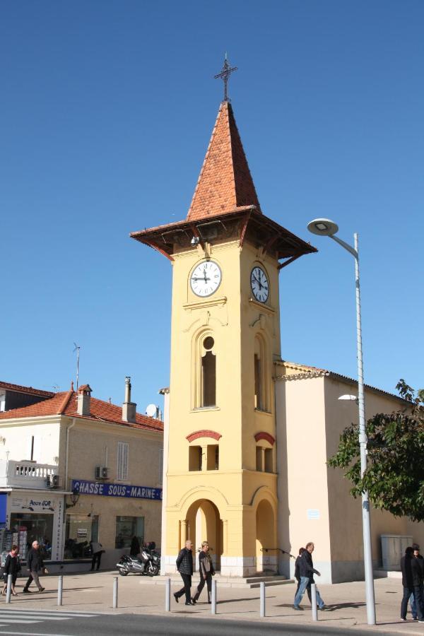 Studio F1 Vue Mer A 30M Des Plages Cagnes-sur-Mer Buitenkant foto